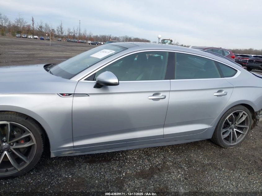 2018 Audi S5 3.0T Premium Plus VIN: WAUC4CF51JA085056 Lot: 43929171