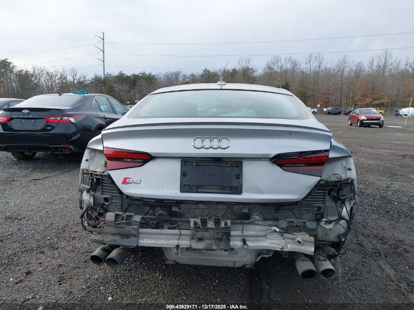 2018 Audi S5 3.0T Premium Plus VIN: WAUC4CF51JA085056 Lot: 43929171