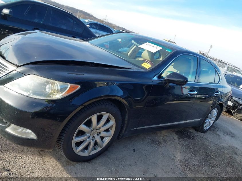 2007 Lexus Ls 460 VIN: JTHBL46F075024734 Lot: 43929172