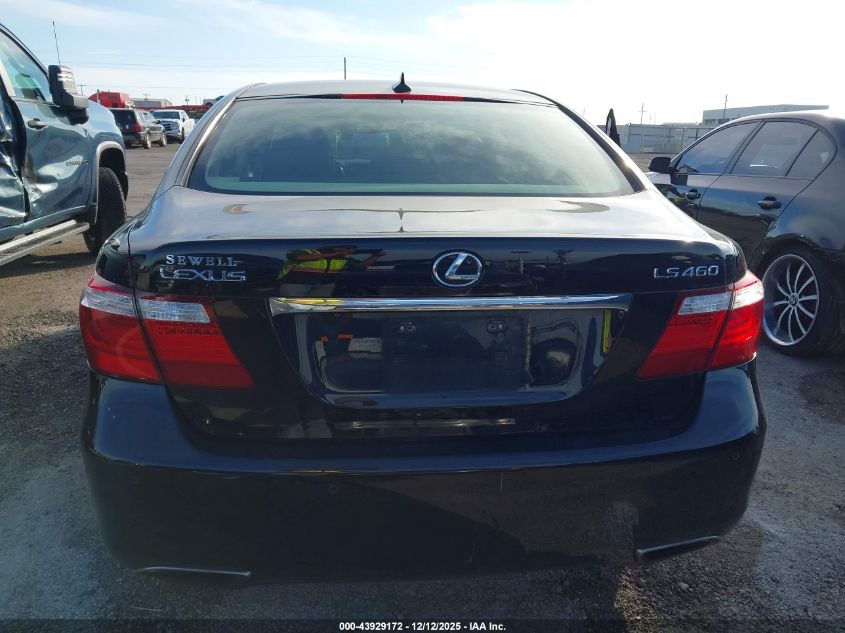 2007 Lexus Ls 460 VIN: JTHBL46F075024734 Lot: 43929172