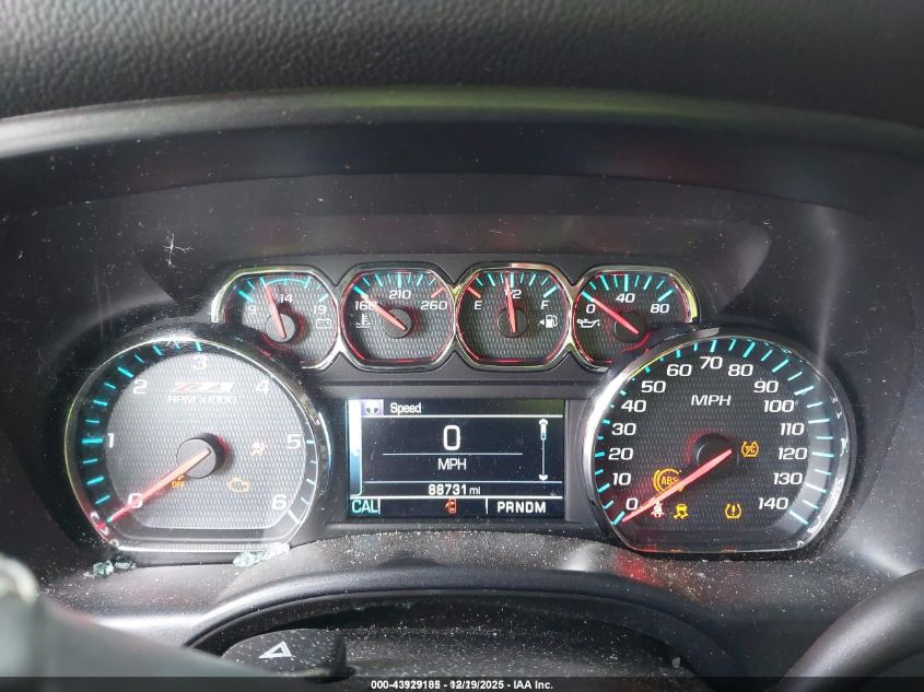 2016 Chevrolet Silverado 1500 2Lt VIN: 1GCVKRECXGZ372278 Lot: 43929185