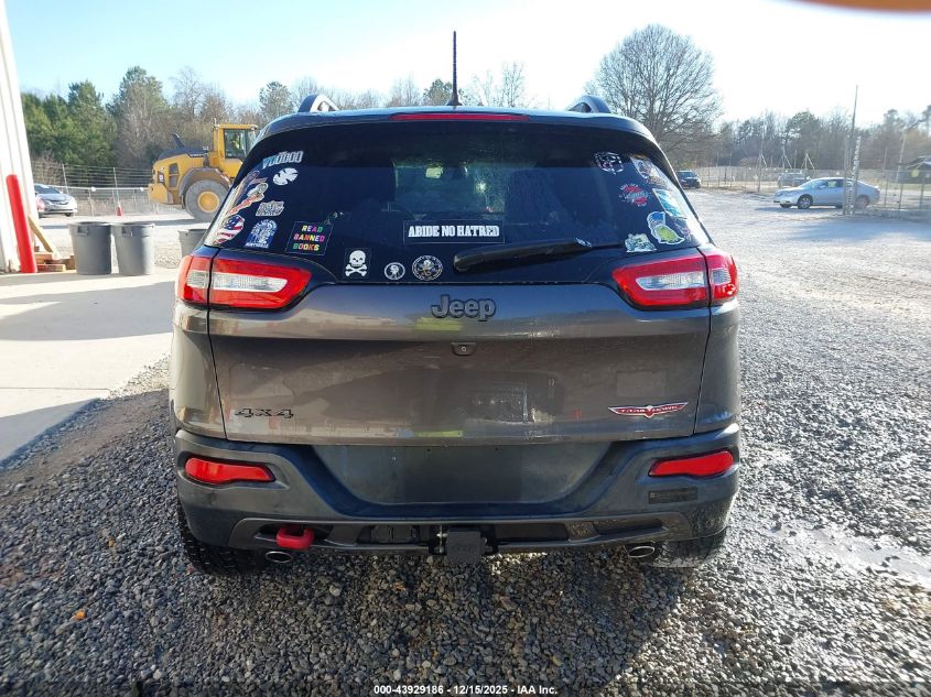 2015 Jeep Cherokee Trailhawk VIN: 1C4PJMBS1FW593813 Lot: 43929186