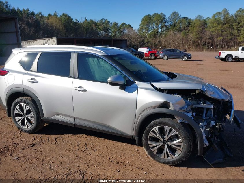 2022 Nissan Rogue Sv Fwd VIN: 5N1BT3BA6NC708486 Lot: 43929198