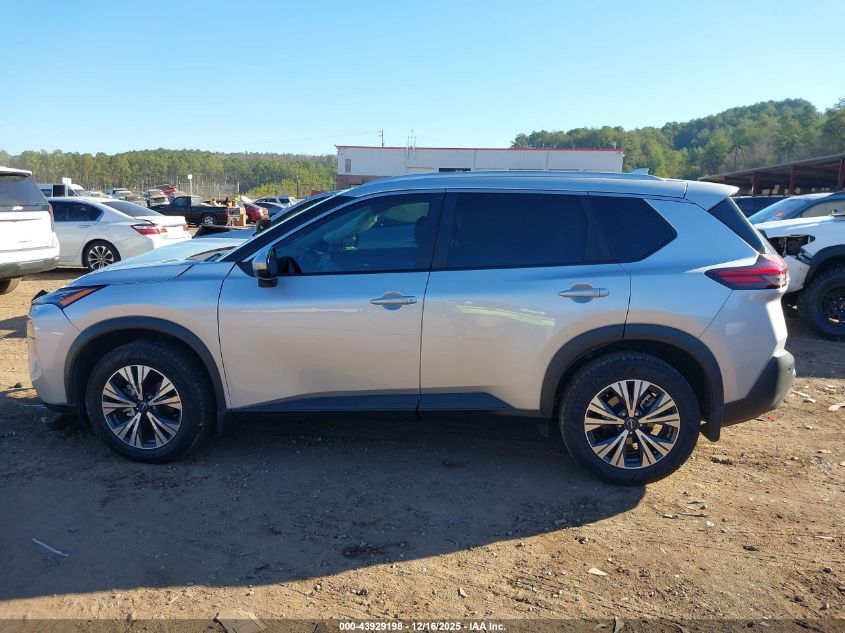 2022 Nissan Rogue Sv Fwd VIN: 5N1BT3BA6NC708486 Lot: 43929198