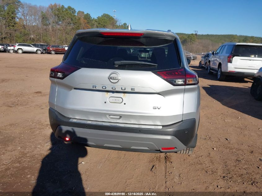 2022 Nissan Rogue Sv Fwd VIN: 5N1BT3BA6NC708486 Lot: 43929198