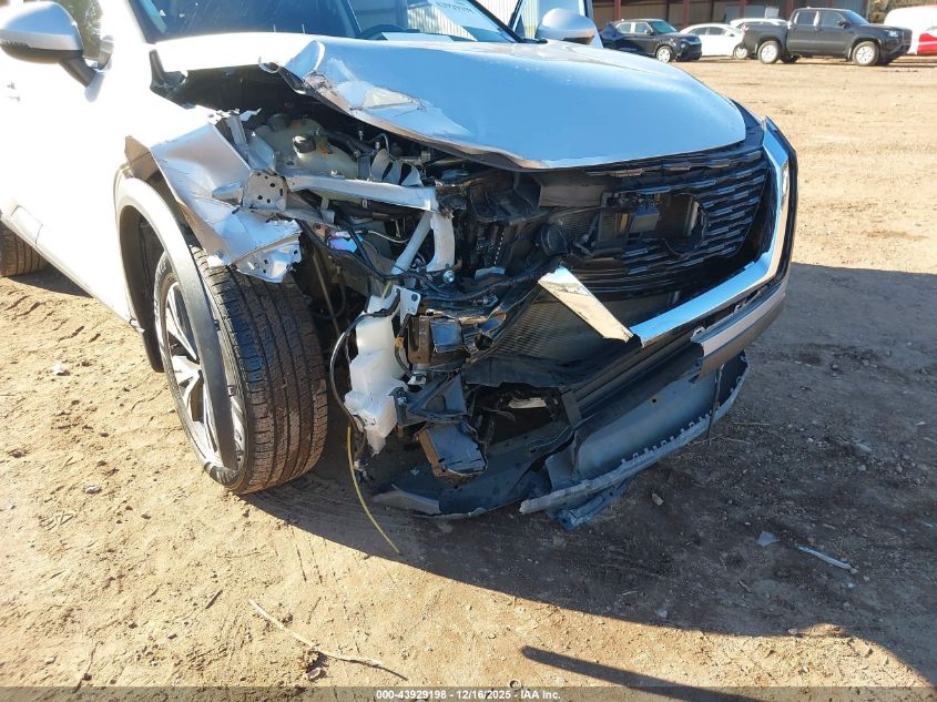 2022 Nissan Rogue Sv Fwd VIN: 5N1BT3BA6NC708486 Lot: 43929198