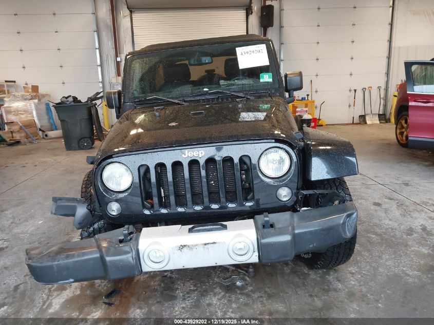 2014 Jeep Wrangler Unlimited Sahara VIN: 1C4HJWEG9EL186832 Lot: 43929202