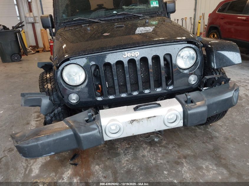 2014 Jeep Wrangler Unlimited Sahara VIN: 1C4HJWEG9EL186832 Lot: 43929202