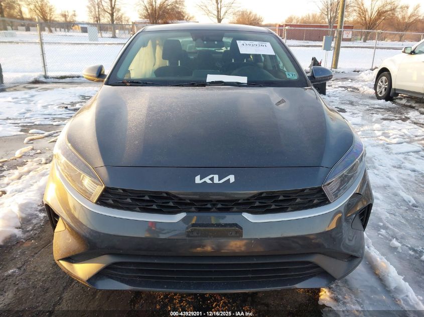 2022 Kia Forte Lxs VIN: 3KPF24AD9NE424322 Lot: 43929201