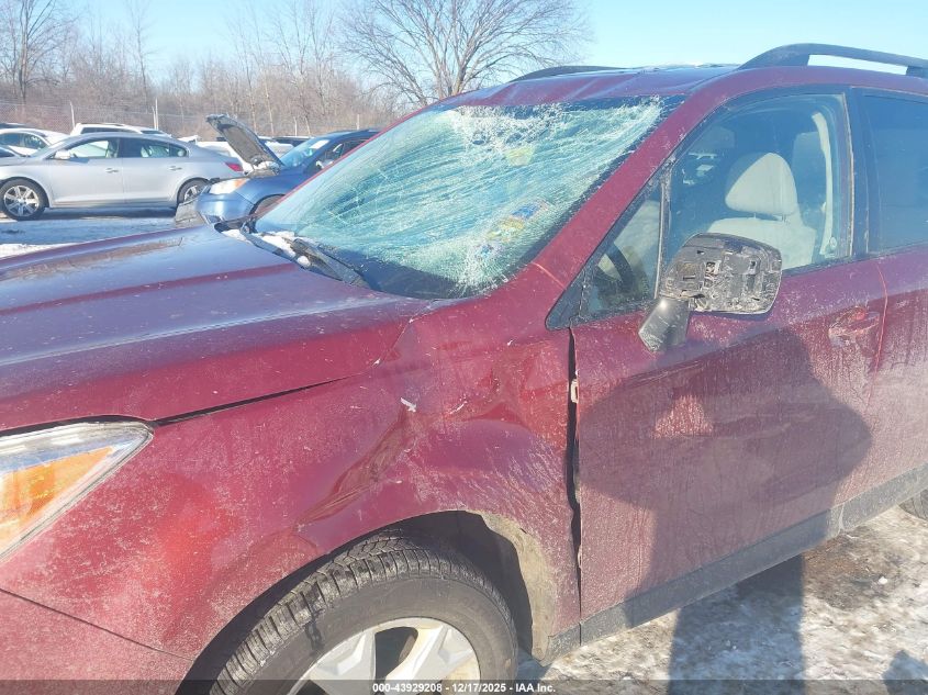 2016 Subaru Forester 2.5I Premium VIN: JF2SJADC6GH487346 Lot: 43929208