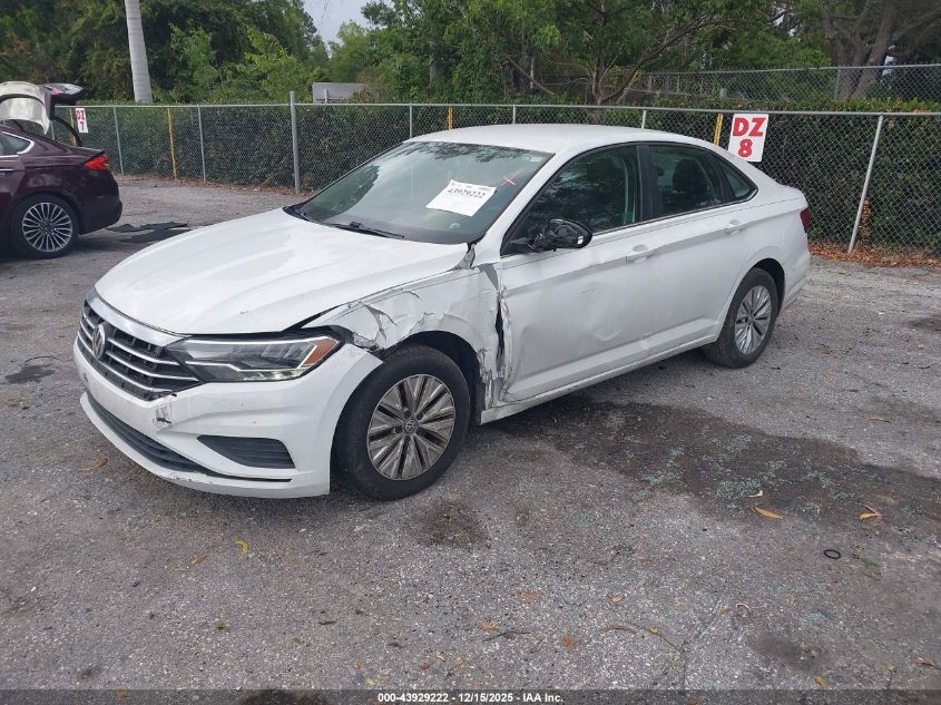 2019 Volkswagen Jetta 1.4T R-Line/1.4T S/1.4T Se VIN: 3VWC57BU9KM199439 Lot: 43929222