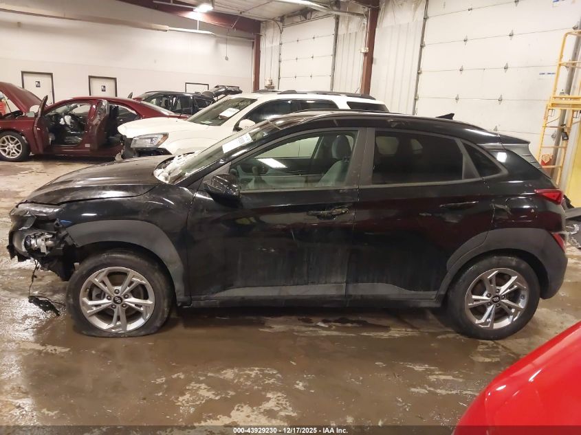 2023 Hyundai Kona Sel VIN: KM8K6CAB3PU975132 Lot: 43929230