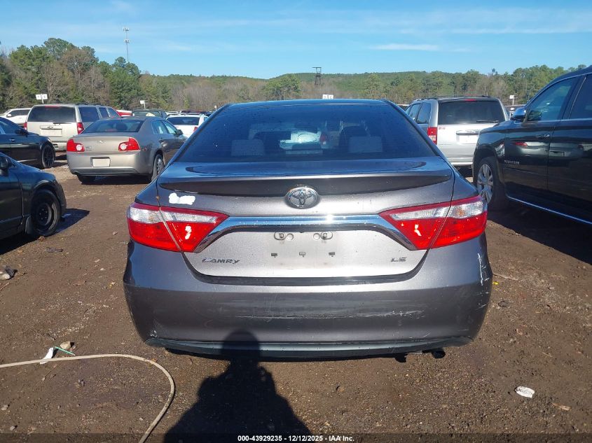 2015 Toyota Camry Le VIN: 4T1BF1FK8FU923877 Lot: 43929235
