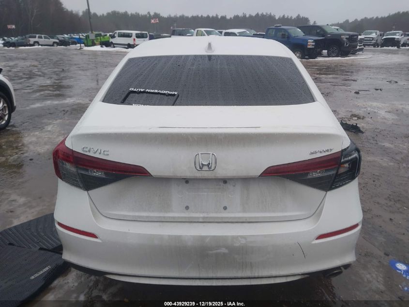 2025 Honda Civic Sport VIN: 2HGFE2F54SH500978 Lot: 43929239