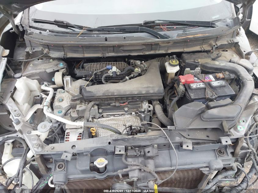 2017 Nissan Rogue Sv VIN: KNMAT2MT8HP564350 Lot: 43929269