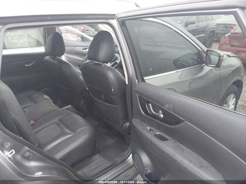 2017 Nissan Rogue Sv VIN: KNMAT2MT8HP564350 Lot: 43929269