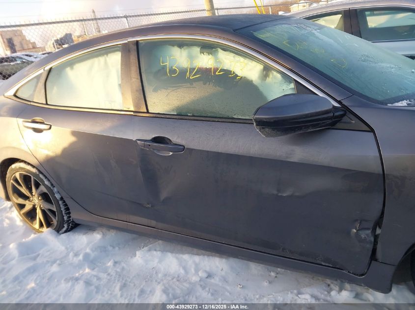 2021 Honda Civic Sport VIN: 2HGFC2F80MH555558 Lot: 43929273