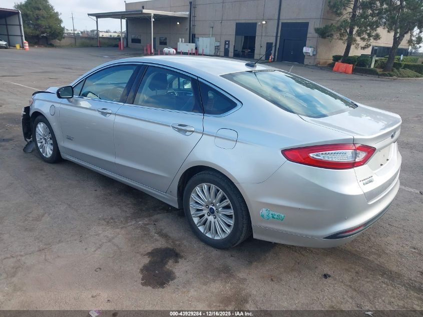 2014 Ford Fusion Energi Se Luxury VIN: 3FA6P0PU2ER337572 Lot: 43929284