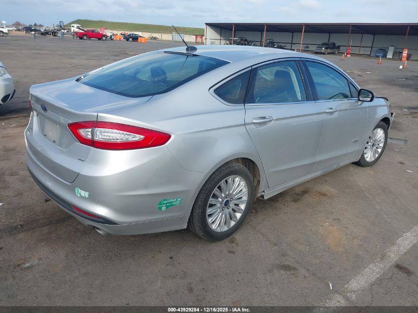 2014 Ford Fusion Energi Se Luxury VIN: 3FA6P0PU2ER337572 Lot: 43929284