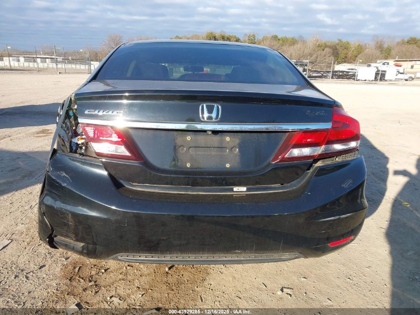 2013 Honda Civic Lx VIN: 19XFB2F58DE062715 Lot: 43929285