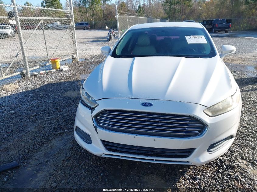 2013 Ford Fusion Se VIN: 3FA6P0H75DR110142 Lot: 43929291