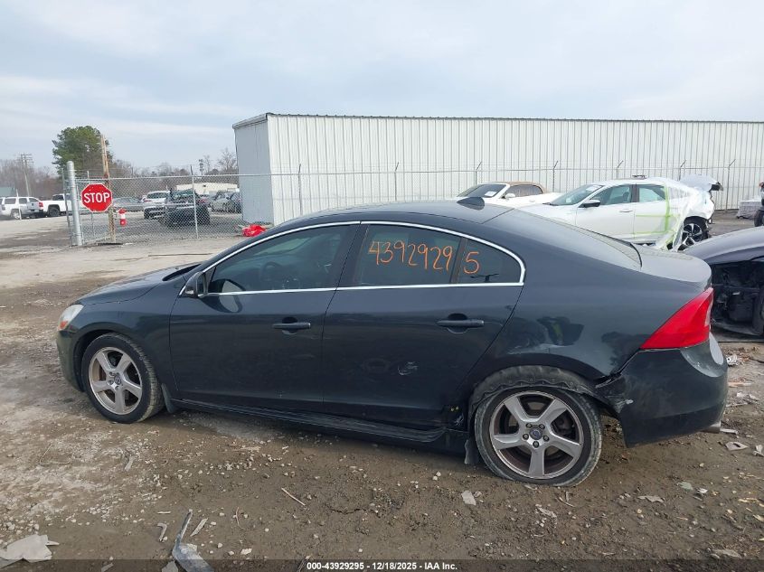 2012 Volvo S60 T5 VIN: YV1622FS3C2099344 Lot: 43929295