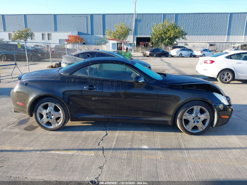 2005 Lexus Sc 430 VIN: JTHFN48Y850065598 Lot: 43929297