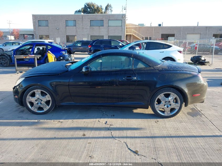 2005 Lexus Sc 430 VIN: JTHFN48Y850065598 Lot: 43929297
