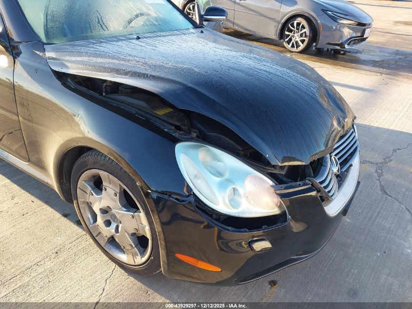 2005 Lexus Sc 430 VIN: JTHFN48Y850065598 Lot: 43929297