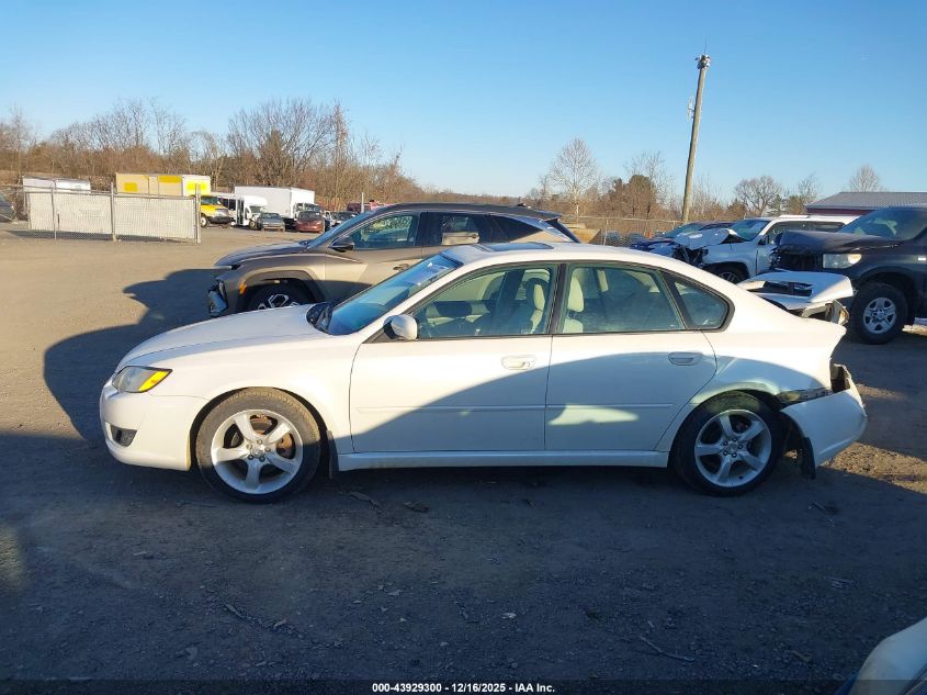 2009 Subaru Legacy 2.5I VIN: 4S3BL616297228205 Lot: 43929300