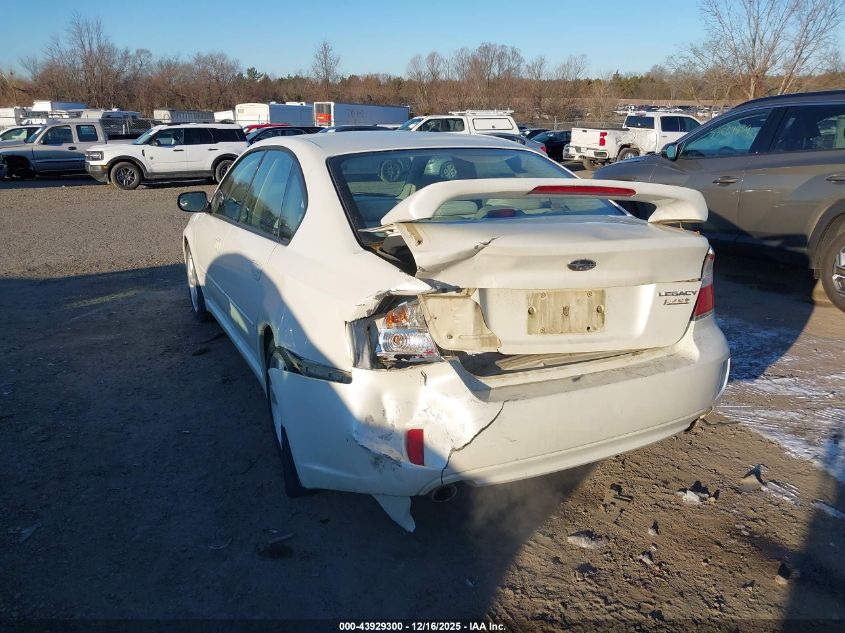 2009 Subaru Legacy 2.5I VIN: 4S3BL616297228205 Lot: 43929300