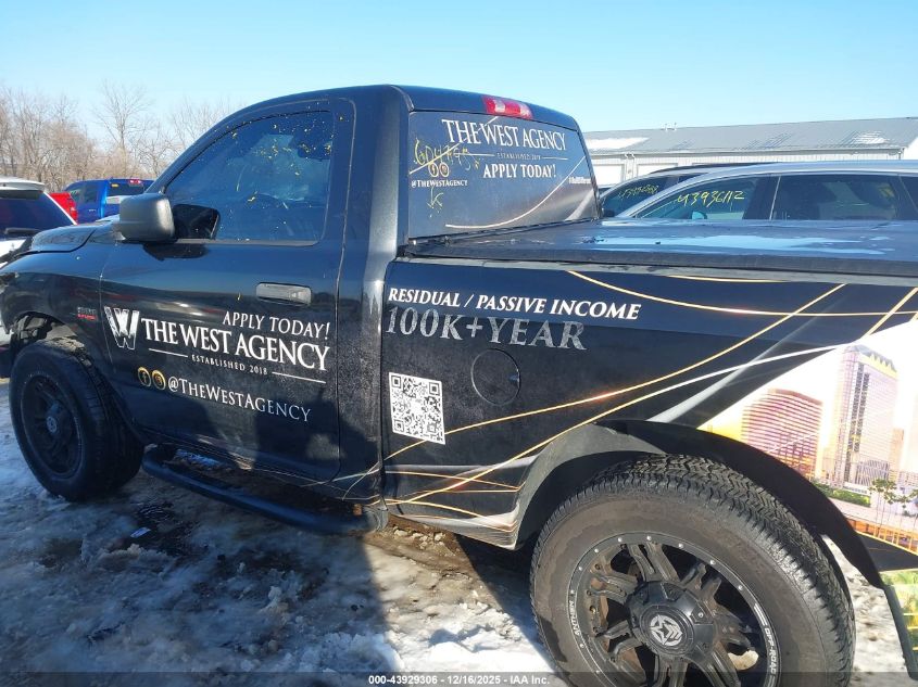 2017 Ram 1500 Express 4X2 6'4 Box VIN: 3C6JR6AT9HG604795 Lot: 43929306