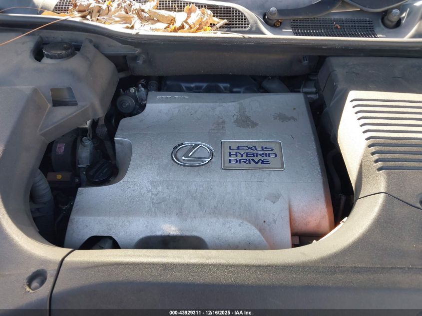 2010 Lexus Rx 450H VIN: JTJZB1BA6A2400905 Lot: 43929311