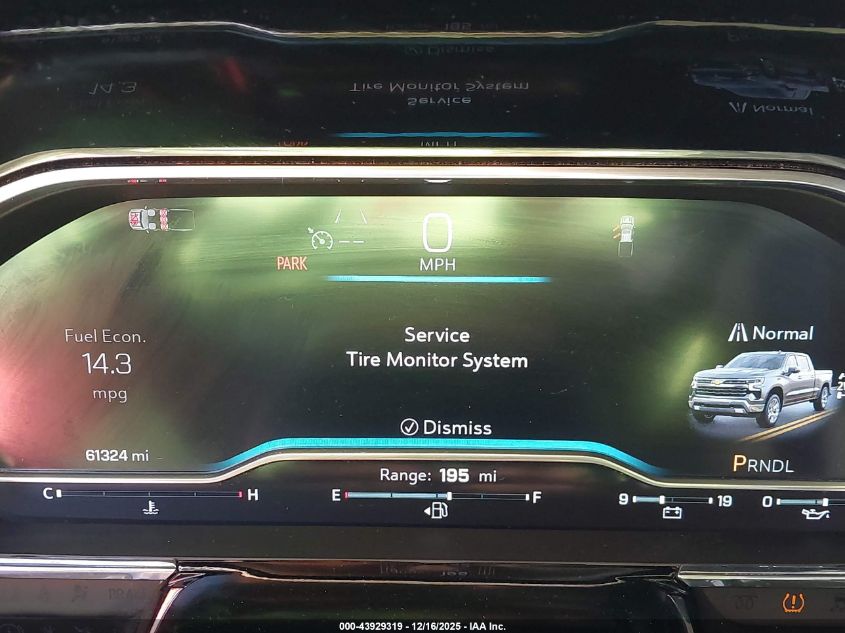 2024 Chevrolet Silverado 1500 4Wd Short Bed Lt VIN: 2GCUDDED9R1182999 Lot: 43929319