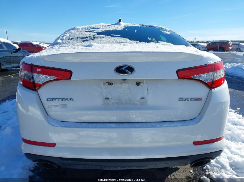 2012 Kia Optima Sx VIN: 5XXGR4A60CG027474 Lot: 43929326