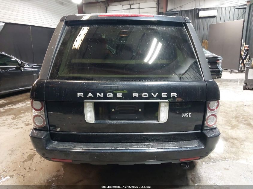 2011 Land Rover Range Rover Hse VIN: SALME1D40BA359277 Lot: 43929334