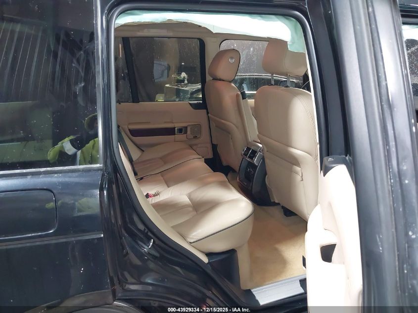 2011 Land Rover Range Rover Hse VIN: SALME1D40BA359277 Lot: 43929334