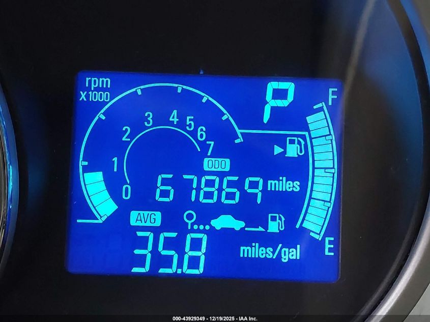 2014 Chevrolet Spark Ls Auto VIN: KL8CB6S99EC583527 Lot: 43929349