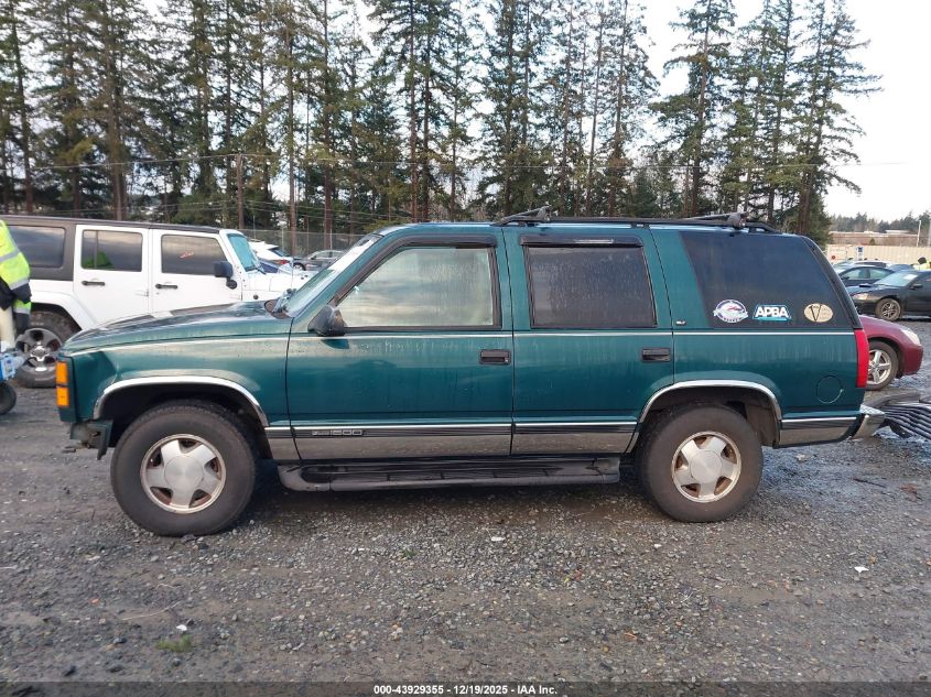 1997 GMC Yukon Sle VIN: 1GKEK13R6VJ745244 Lot: 43929355