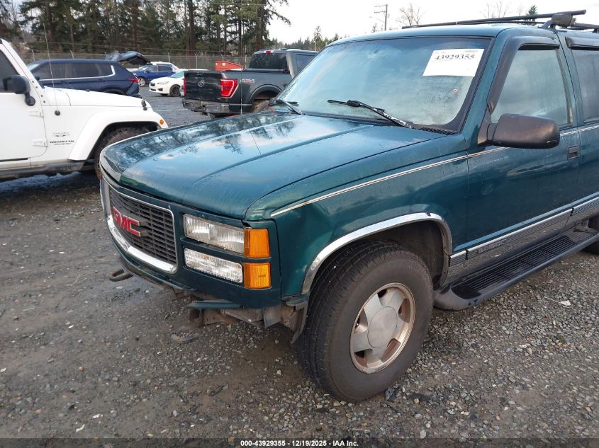 1997 GMC Yukon Sle VIN: 1GKEK13R6VJ745244 Lot: 43929355