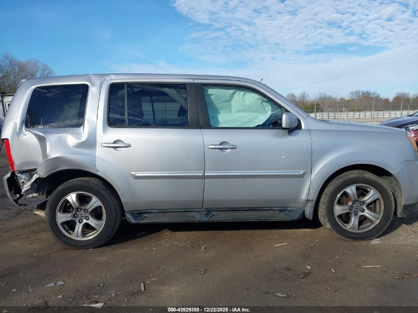 2012 Honda Pilot Ex-L VIN: 5FNYF4H59CB037448 Lot: 43929358