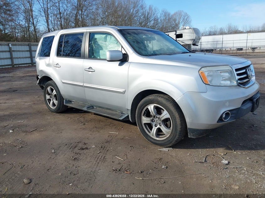 5FNYF4H59CB037448 2012 Honda Pilot Ex-L auction photo 1