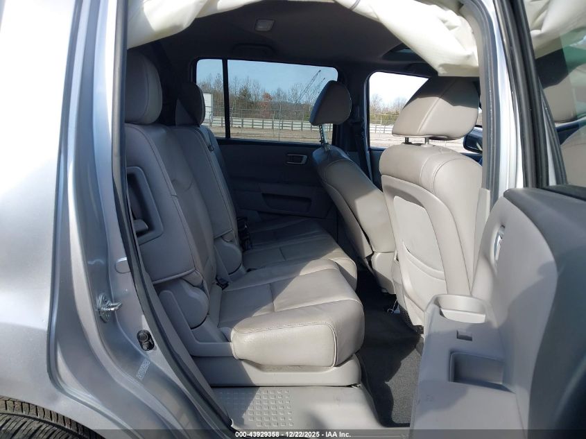 2012 Honda Pilot Ex-L VIN: 5FNYF4H59CB037448 Lot: 43929358