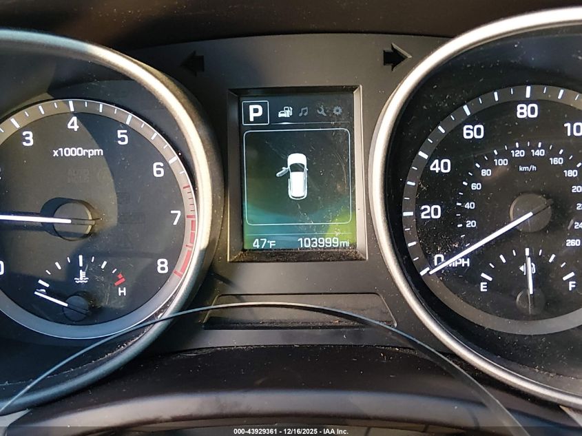 2017 Hyundai Santa Fe Sport 2.4L VIN: 5XYZT3LB2HG403254 Lot: 43929361