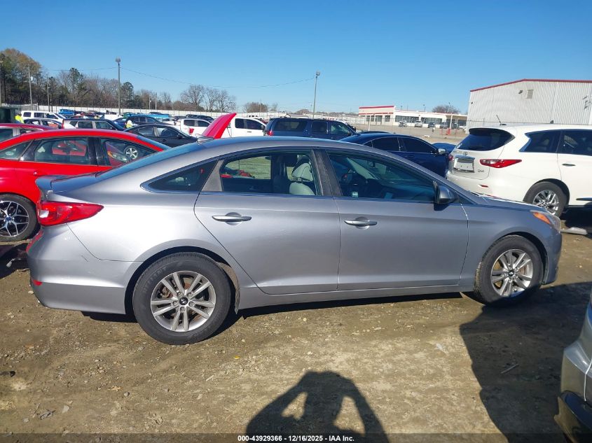 2016 Hyundai Sonata Se VIN: 5NPE24AF7GH342309 Lot: 43929366
