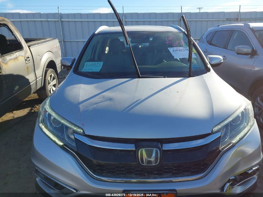 2016 Honda Cr-V Touring VIN: 5J6RM4H95GL117467 Lot: 43929375
