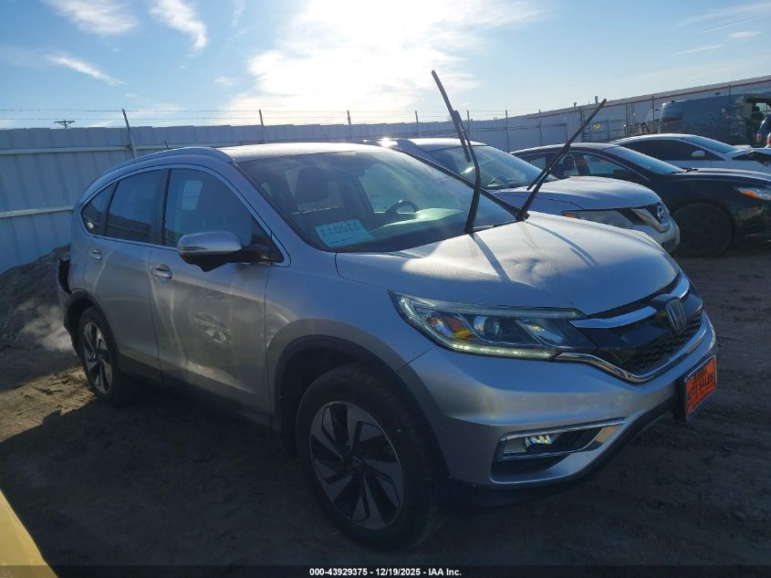 2016 Honda Cr-V Touring VIN: 5J6RM4H95GL117467 Lot: 43929375