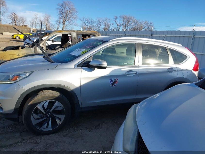 2016 Honda Cr-V Touring VIN: 5J6RM4H95GL117467 Lot: 43929375