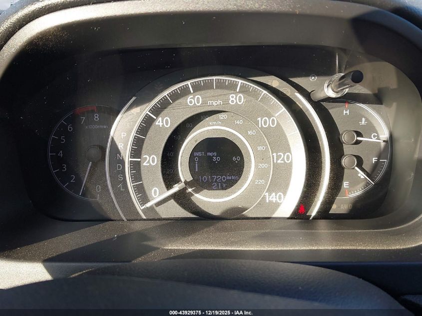 2016 Honda Cr-V Touring VIN: 5J6RM4H95GL117467 Lot: 43929375