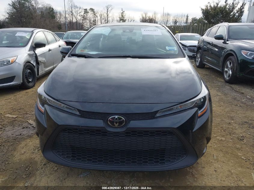 2022 Toyota Corolla Le VIN: 5YFEPMAE0NP386970 Lot: 43929387